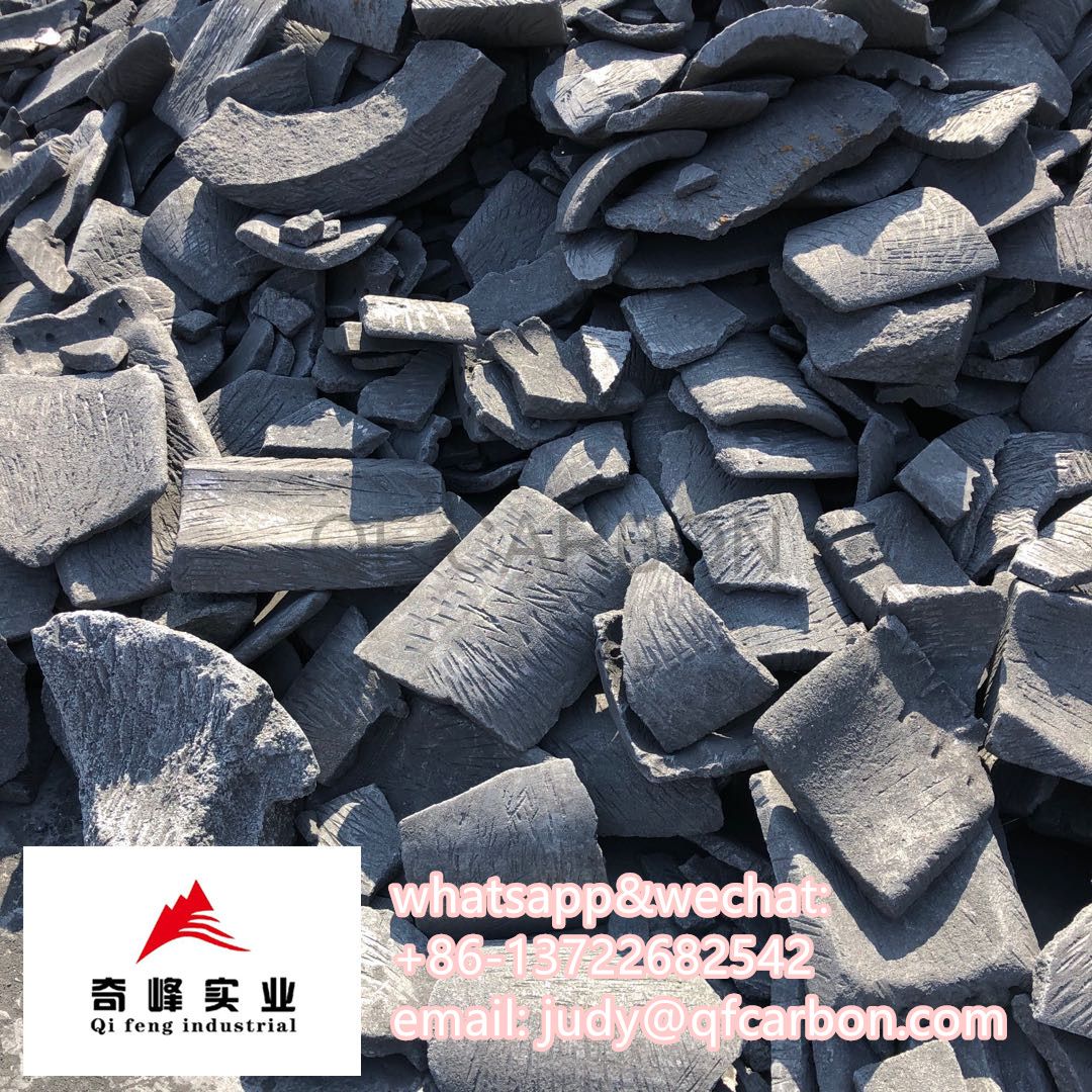 high quality broken graphite electrode scraps hot sale